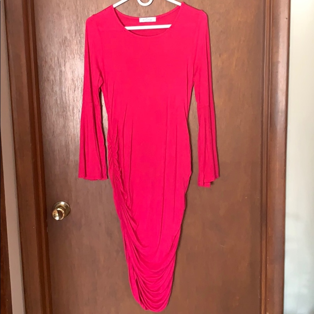 Like New Pink Maternity Dress